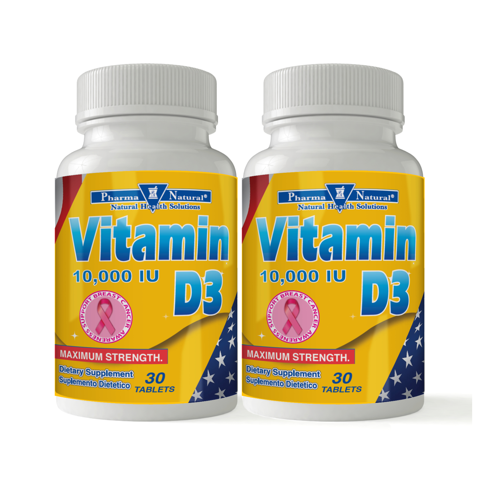 Vitamin D3 10 000iu By Pn 2 30 Tablets Strong Bones And Help